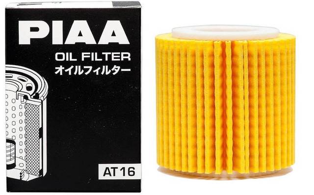 Фильтр масляный - картридж PIAA,  Cross VIC O-119/O-117 , для а/м TOYOTA, AT16