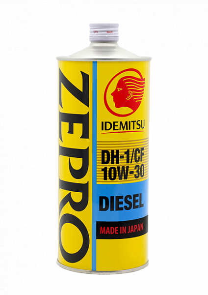 Масло моторное IDEMITSU  ZEPRO DIESEL 10W-30 DH-1/CF, синтетическое, 1л, 2862001