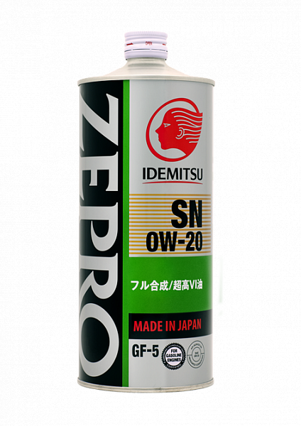 Масло моторное IDEMITSU ZEPRO ECO MEDALIST 0W-20, SN, GF-5, синтетическое, 1л, 3583001