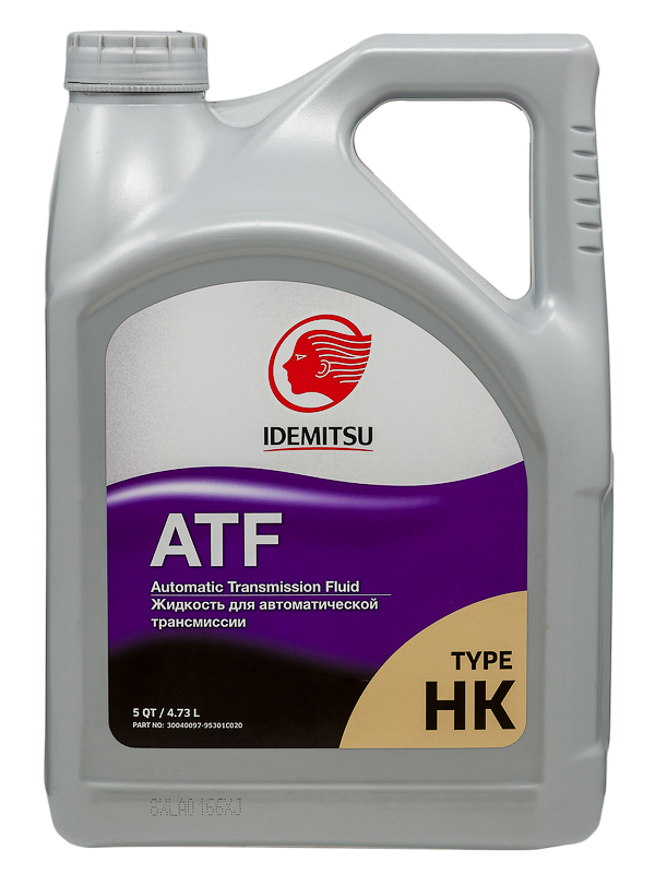 Трансмиссионное масло для АКПП IDEMITSU ATF TYPE-HK, HYUNDAI/KIA ATF SP-III, 4,73л, 30040097953