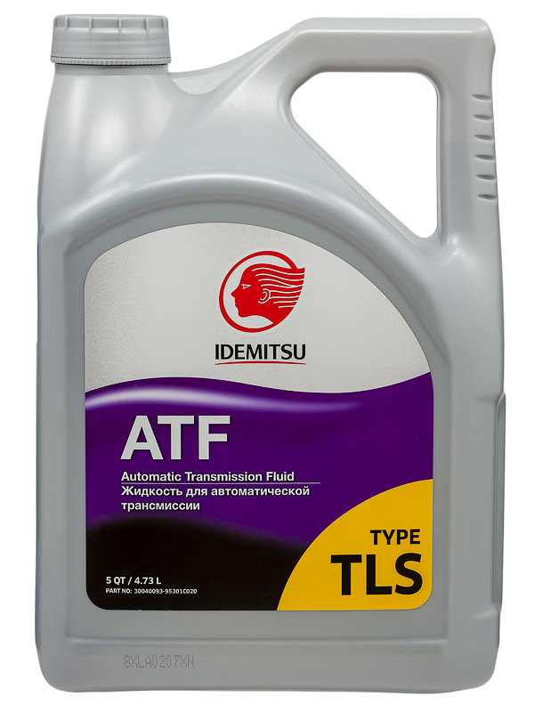Трансмиссионное масло для АКПП IDEMITSU ATF TYPE-TLS, TOYOTA TYPE T-IV, 4,73л, 30040093953