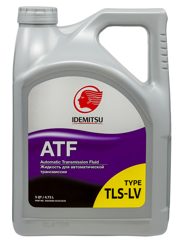 Трансмиссионное масло для АКПП IDEMITSU ATF TYPE TLS-LV, TOYOTA ATF WS, 4,73л, 30040096953